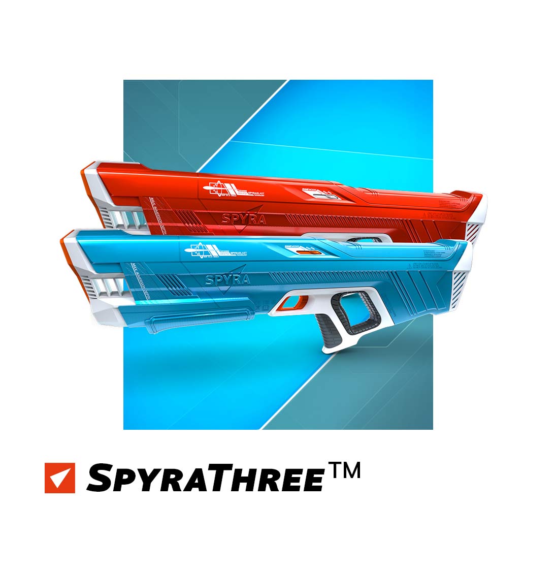 SPYRA™ experience the world´s strongest water blasters, spyra two 